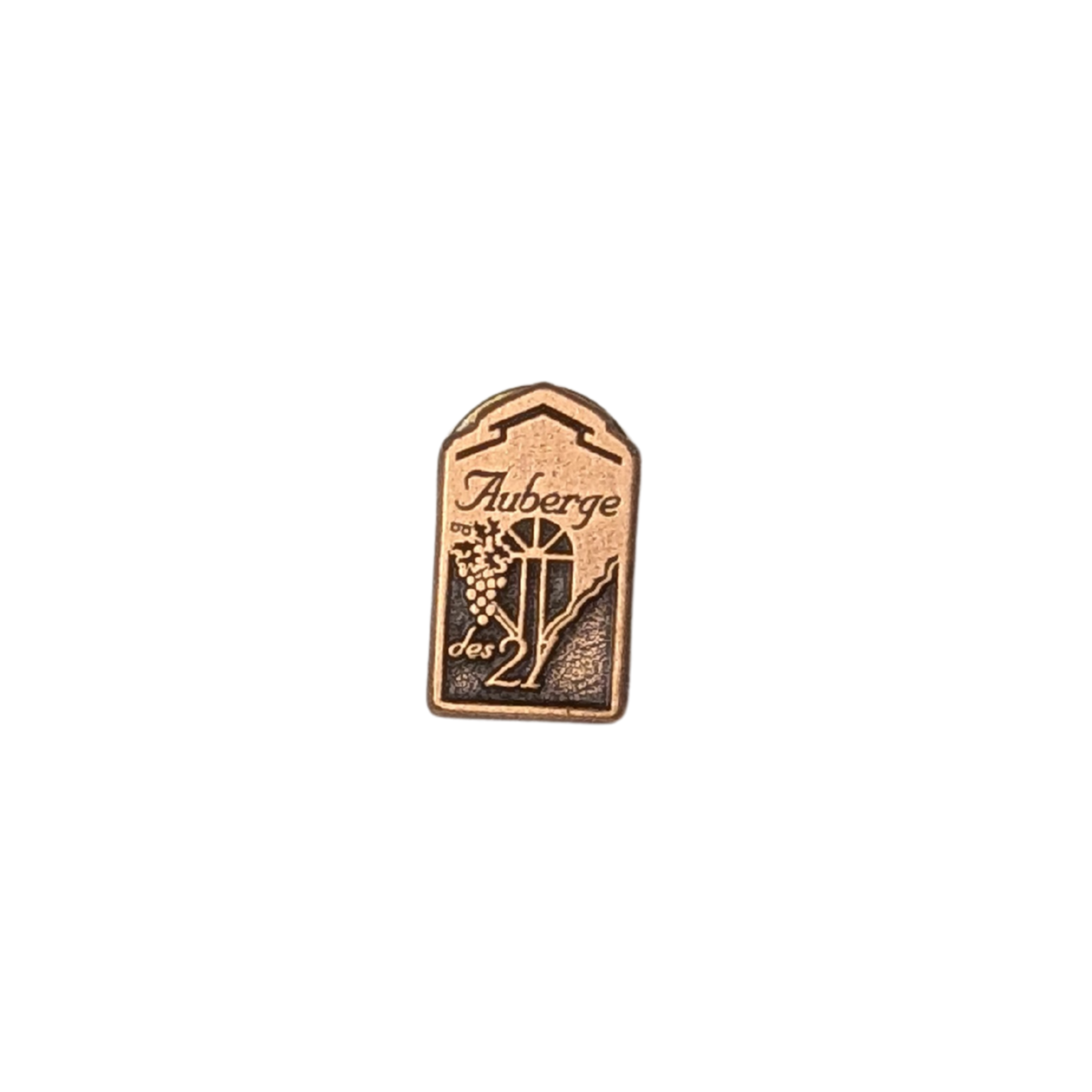 Épinglette vintage – Auberge des 21 (édition collector)